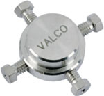 VICI Jour Valco Stainless Steel Cross (1/16" x 0.25 bore) - JR-ZX1C